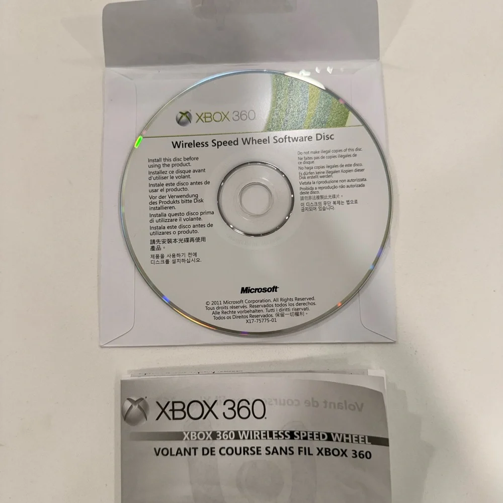 Xbox 360 Wireless Speed Wheels & Collective Minds Drive Hubs (2 sets) - Picture 7 of 8